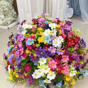 Spring Flower Ball,Table Flower Centerpieces,Artificial Flower Ball,Table Flower Ball,Wedding Aisle,Party Table Centerpiece Dinner Decor