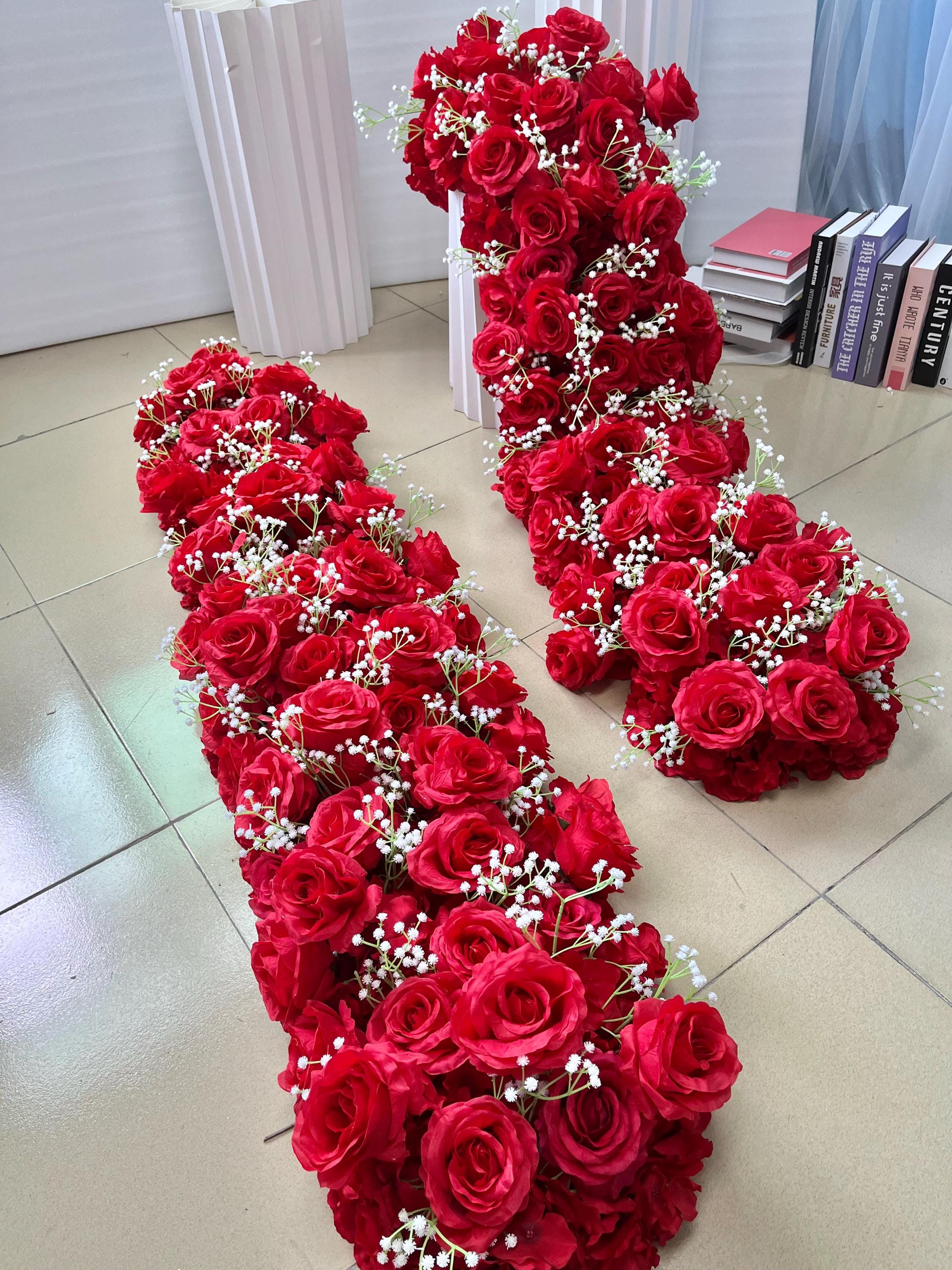 KIMISS Couronne De Coeur Couronne De Porte D'entrée En Forme De Cœur