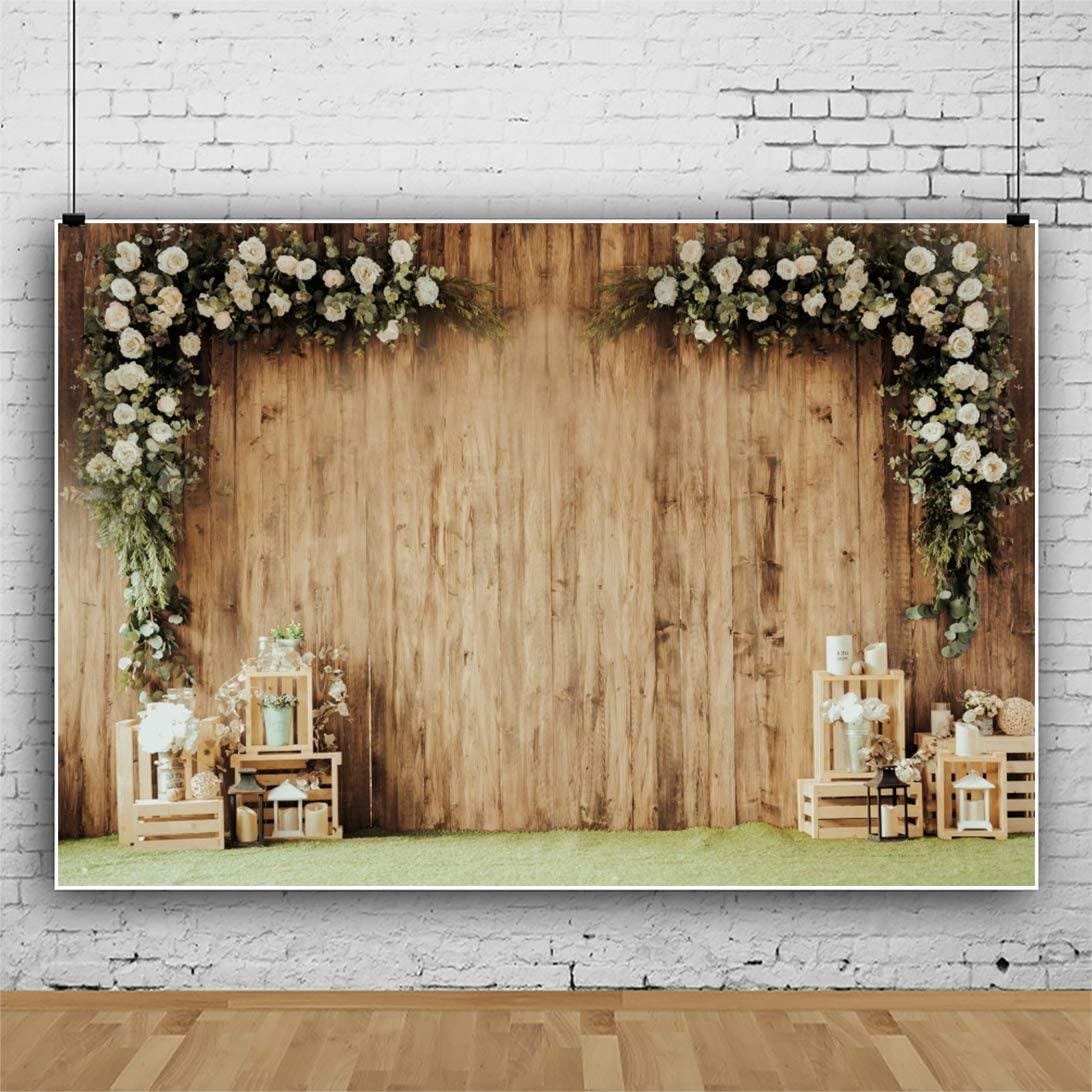 Wedding Backdrop Rustic Floral Wood Wall Backdrop Bridal - Etsy
