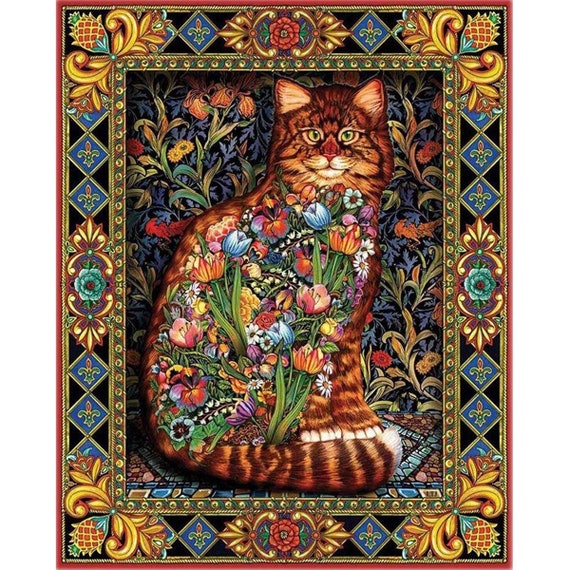 5D DIY Animal Diamond Painting Full Round Drill Mosaic Rhinestone Kits Decortion