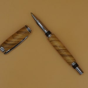 Stylo Roller en Olivier centenaire