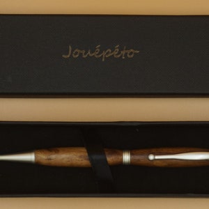 Walnut ballpoint pen, Voltaire image 1