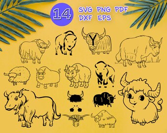 Download Yak Svg Etsy