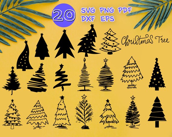 Download Christmas Tree Svg Merry Christmas Svg Holiday Svg Etsy