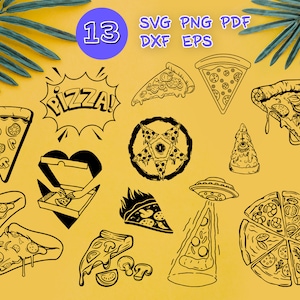 PIZZA SVG, pizza cut file, pizza clipart, food svg, pizza slice svg, pizza lover svg, pizza design, pizza silhouette, pizza party svg, print