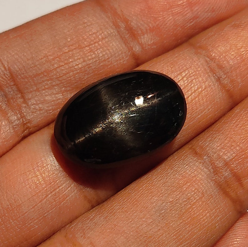 Natural Black Star diopside Cabochon Stone Black Star Gemstone,AAA quality,Hand Made Polish Best For Silver,Wire wrap Jewelry