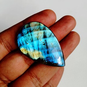 Natural Multi Fire Labradorite Cabochon, Labradorite Stone, Handmade Polish, Best For Silver Jewelry, Wire Wrapped Jewelry