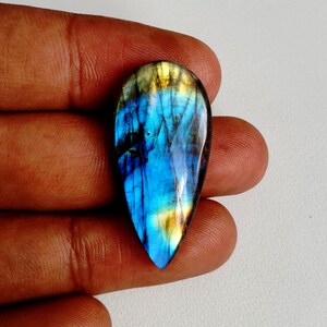 Beautiful Sky Multi Fire Labradorite Cabochon, Labradorite Stone, Handmade Polish, Best For Silver Jewelry, Wire Wrapped Jewelry