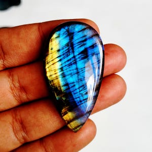 Amazing Multi Fire Labradorite Cabochon, Labradorite Stone, Handmade Polish, Cabochon Stone, Best For Silver Jewelry, Wire Wrapped Jewelry
