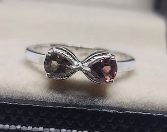 Natural Tourmaline Ring, Tourmaline Jewelry, Silver Jewelry, Gemstone Jewelry, Sterling Silver, Handmade Ring, Best For Christmas Gift