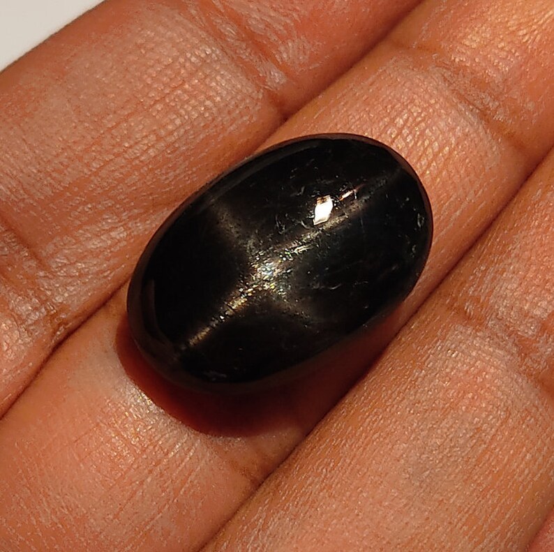 Natural Black Star diopside Cabochon Stone Black Star Gemstone,AAA quality,Hand Made Polish Best For Silver,Wire wrap Jewelry