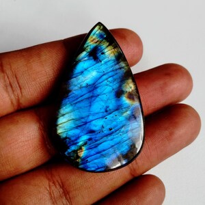 Wonderfull Blue Multi Fire Labradorite Cabochon, Labradorite Stone, Handmade Polish, Best For Silver Jewelry, Wire Wrapped Jewelry