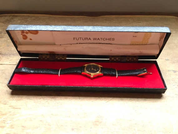 Vintage Futura Diamond Quartz Watch