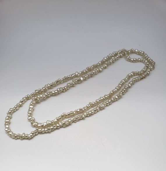 Vintage Faux Pearl and Bead Necklaces - image 3