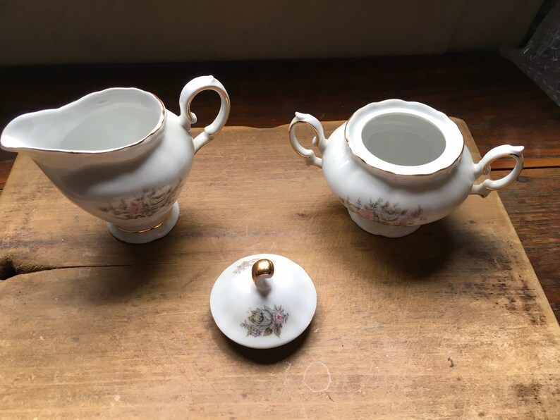 Winterling Bavaria Germany Cream and Sugar Set Etsy