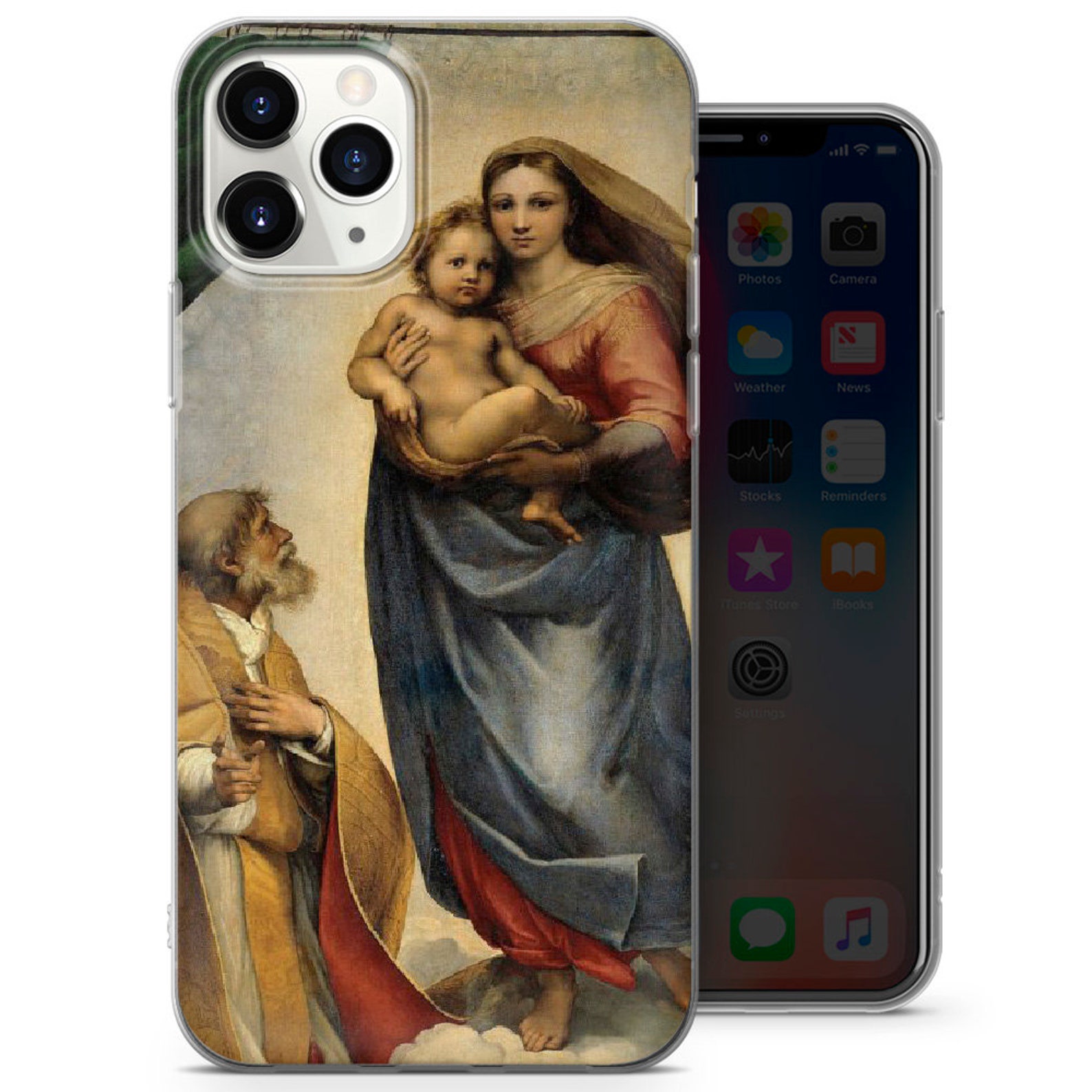 Raphael Paintings Phone Case Classic Art Phone Cover for Etsy