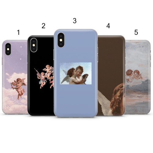 Cute Baby Angel Aesthetic Phone Case Cover For Iphone 7 8 Etsy
