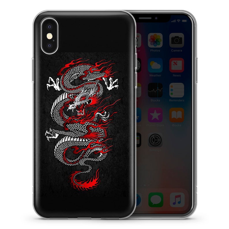 Dragon dark theme Chinese fire dragon snake aesthetic ...