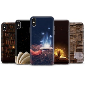 Custodia in TPU per telefono Book Lover: design stravagante ispirato alla biblioteca