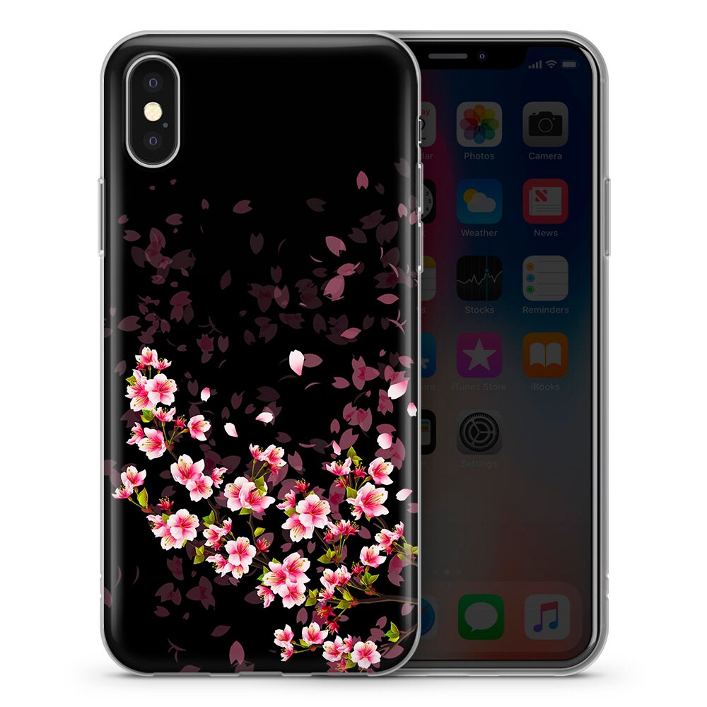 Cherry blossom phone case sakura pattern phone cover for | Etsy