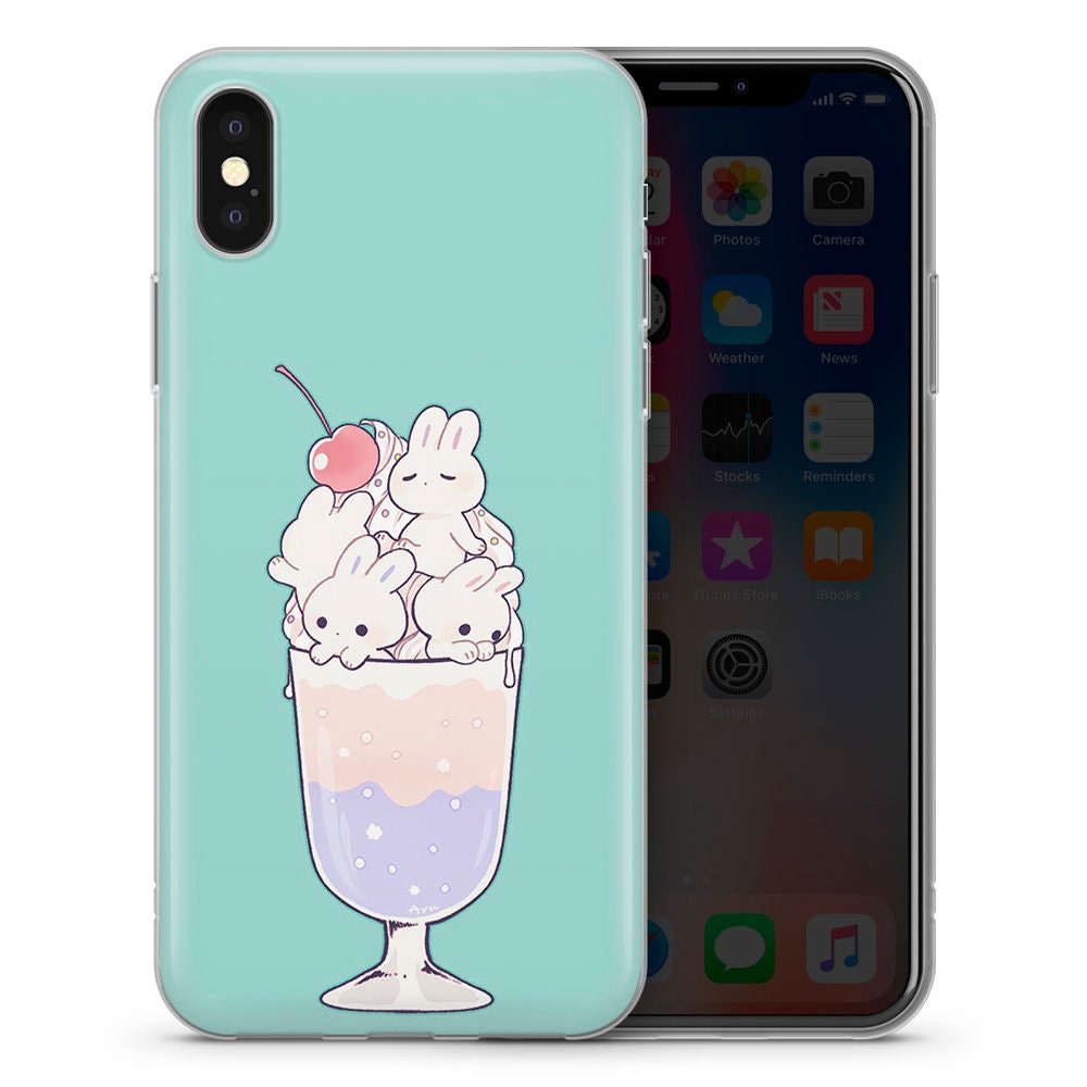 Rosa Custodia soffice coniglio Cover per A30/A20, Carino animali pelosa cover pelliccia coniglio con strass, TPU protettiva custodia peluche per A20/A30 per ragazze