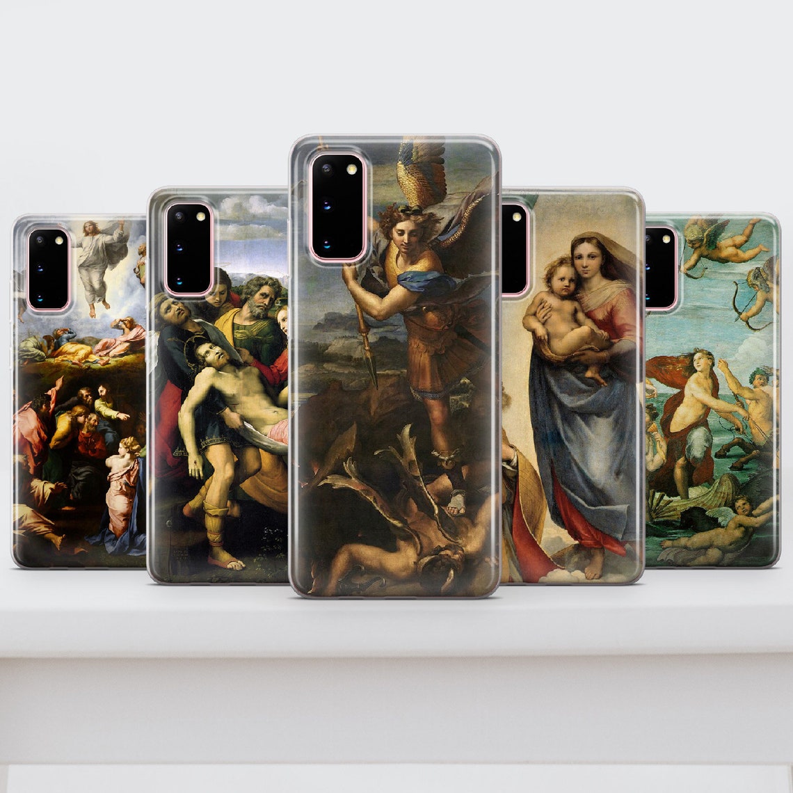 Raphael Paintings Phone Case Classic Art Phone Cover for Etsy