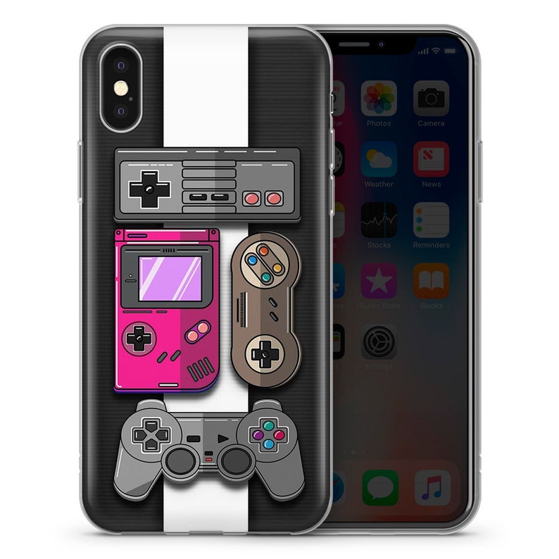 Gamer Phone Cases Joypad Pattern Phone Cover for Iphone 7 8 Etsy