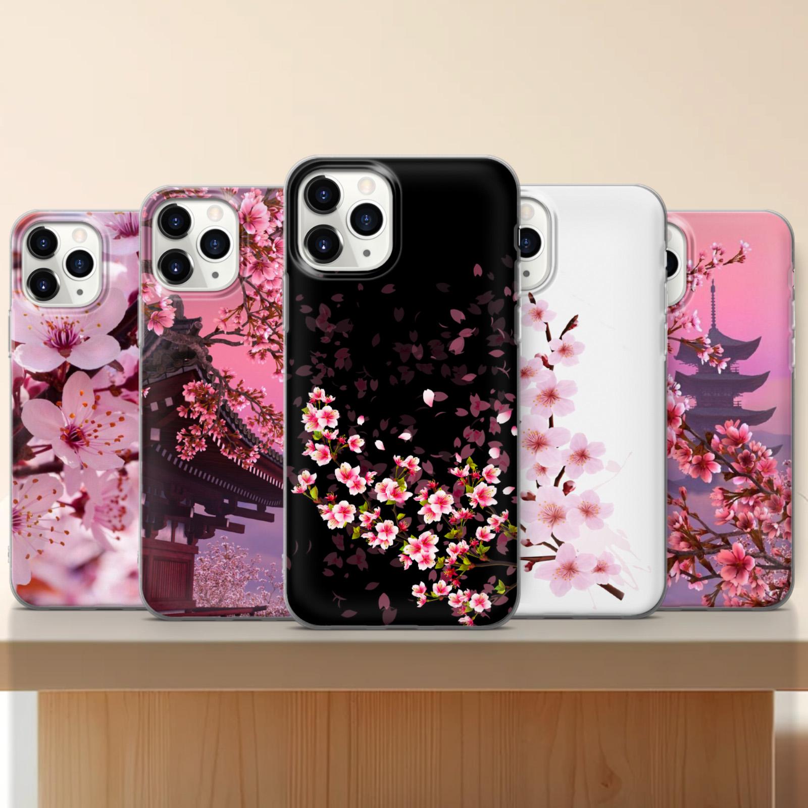 Cherry Blossom Phone Case Japanese Sakura iPhone 16 15 14