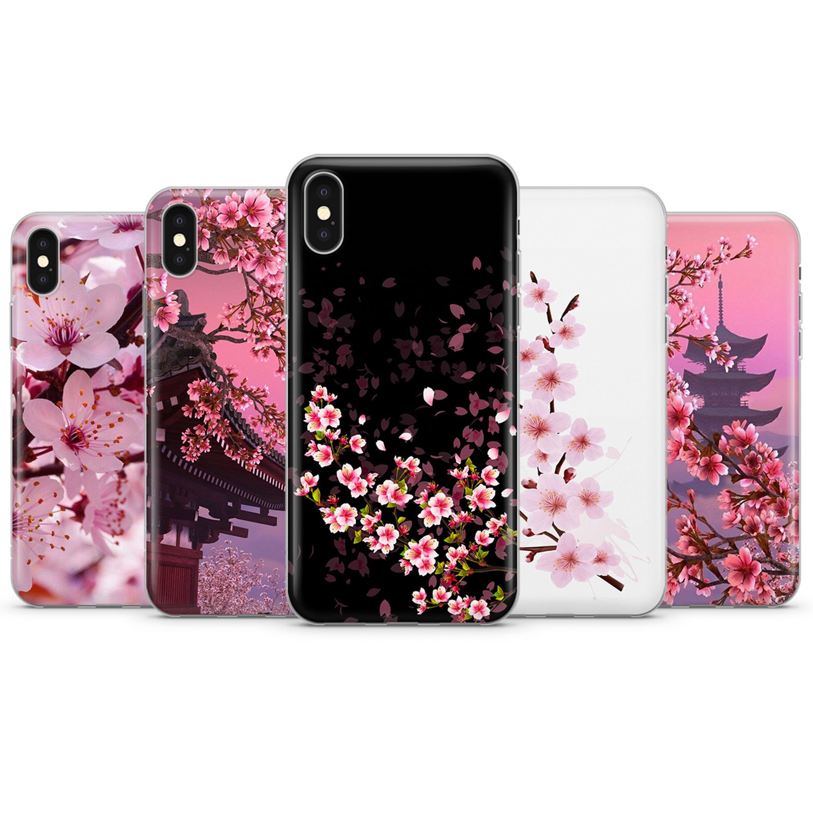 Cherry Blossoms (illustration) iPhone Wallet Case by applebeat
