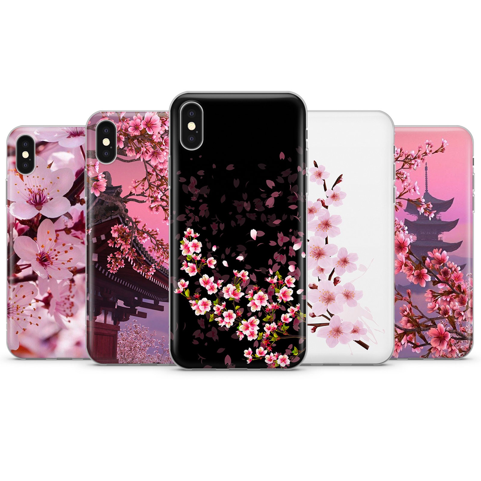 Cherry blossom phone case sakura pattern phone cover for Etsy
