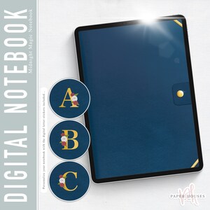 DIGITAL NOTEBOOK - Midnight Magic Notebook | Bullet Journal / BUJO / Digital Planner / Journal / iPad Planner / GoodNotes / Notability