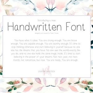 Handwritten Font | Digital Font | Hand Lettering | Calligraphy Font | Modern Font | Wedding Font | Handwriting Font