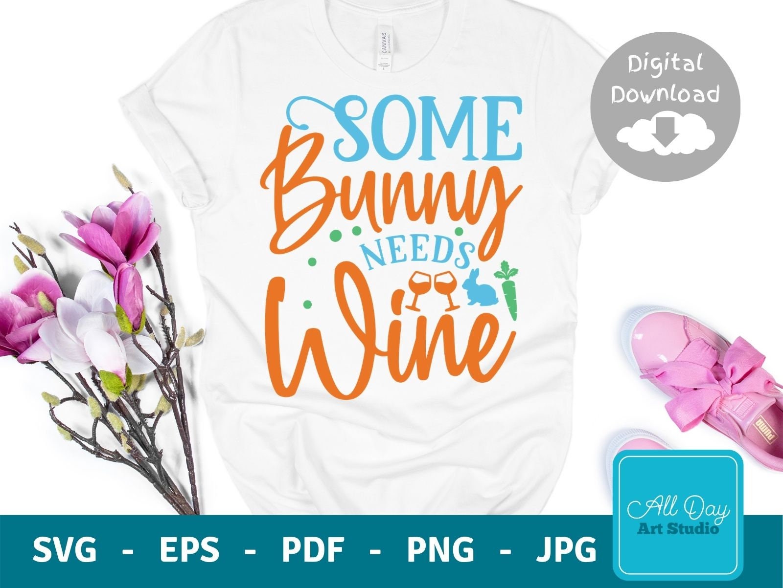 Download Easter Svg Mom Svg Momma Svg Wine Svg Easter Svg For | Etsy