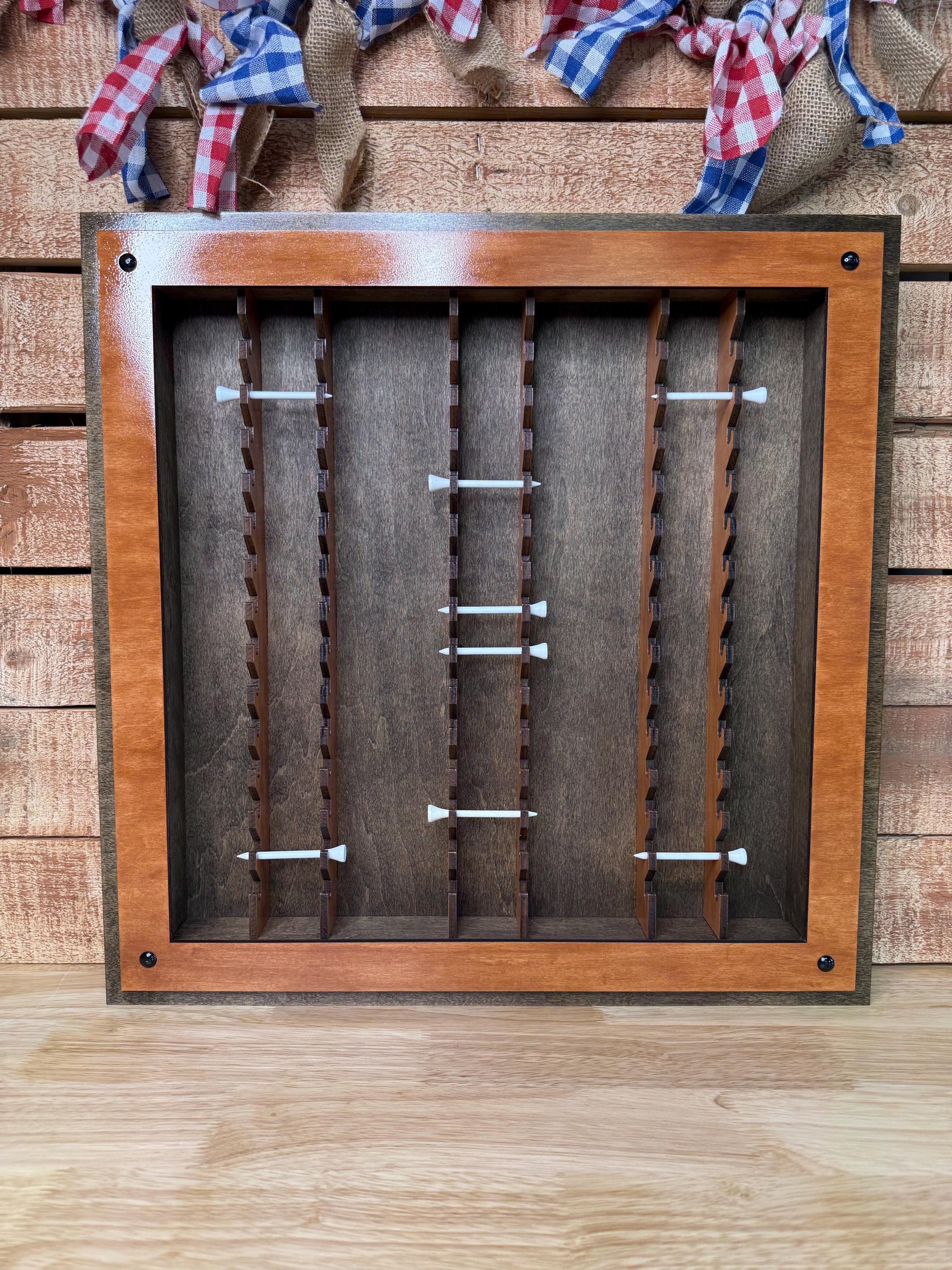 Golf Tee Display Case, Golf, Collectibles, Gift Ideas, Golfing - Etsy