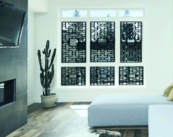 Laser Cut Wall Panels, Wall Decor Panels, Shutter Panels, Home Decor Panels, Room divider, Window Cover Panels, Wall Hangings, Bamboo Panel