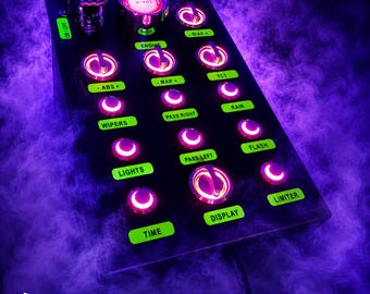 Ps5 Assetto Corsa Competizione usb button box 20 functions back-lit RED Simracing it can be used on F1 2022/23 and Project Cars 2