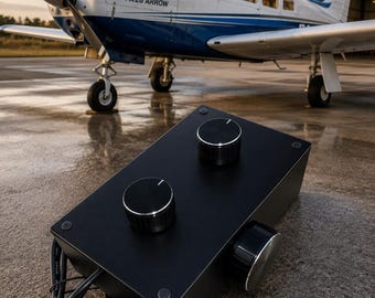 3 Axis Trim Box for Microsoft flight simulator 2020, Dcs and IL2 also suitable for VR