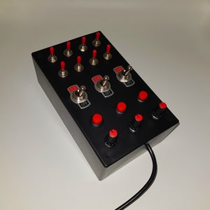 PC USB 28 functions Button Box for sim racing flight simulator or truck simulation