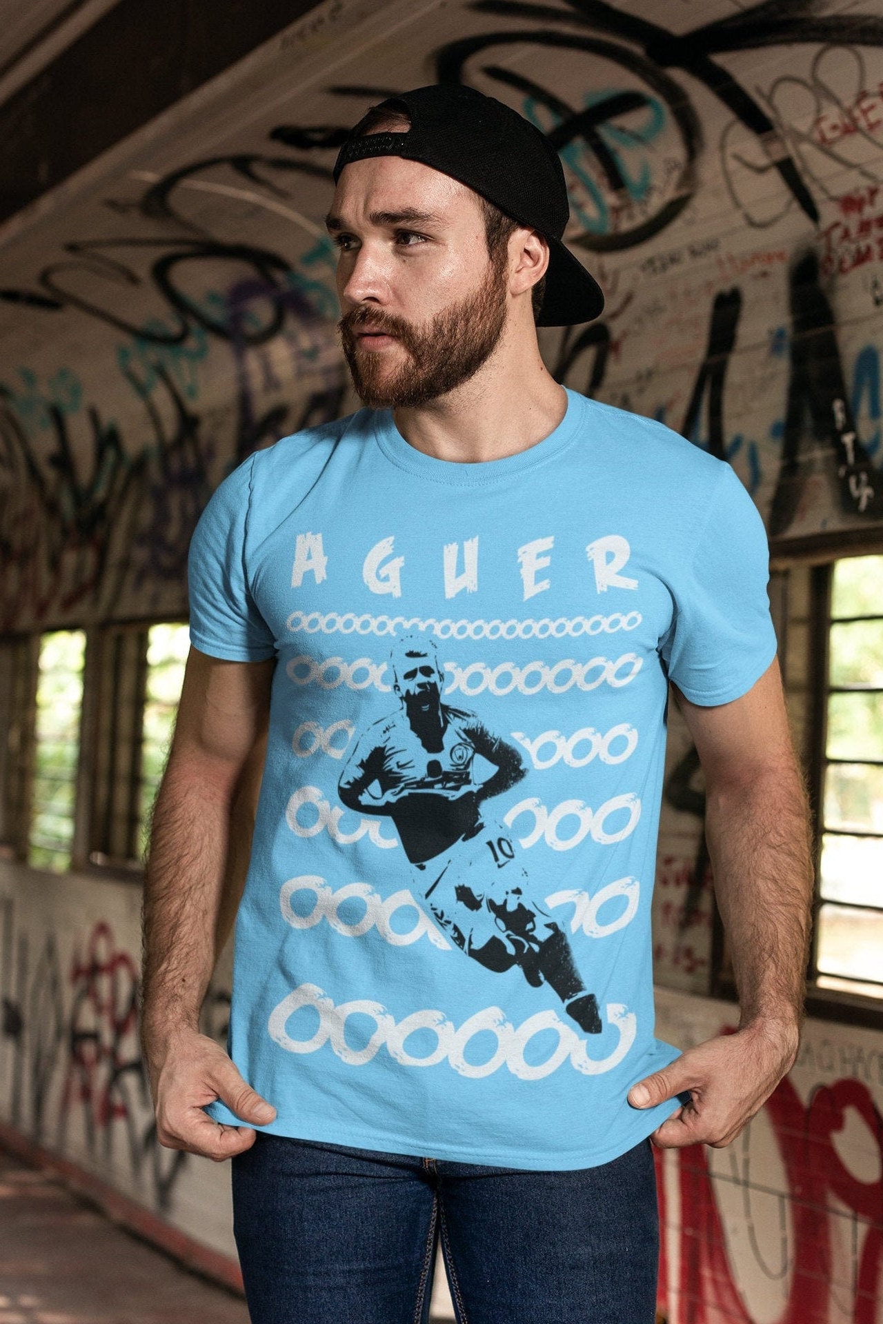 Sergio T-shirt Manchester City T-shirt Football -