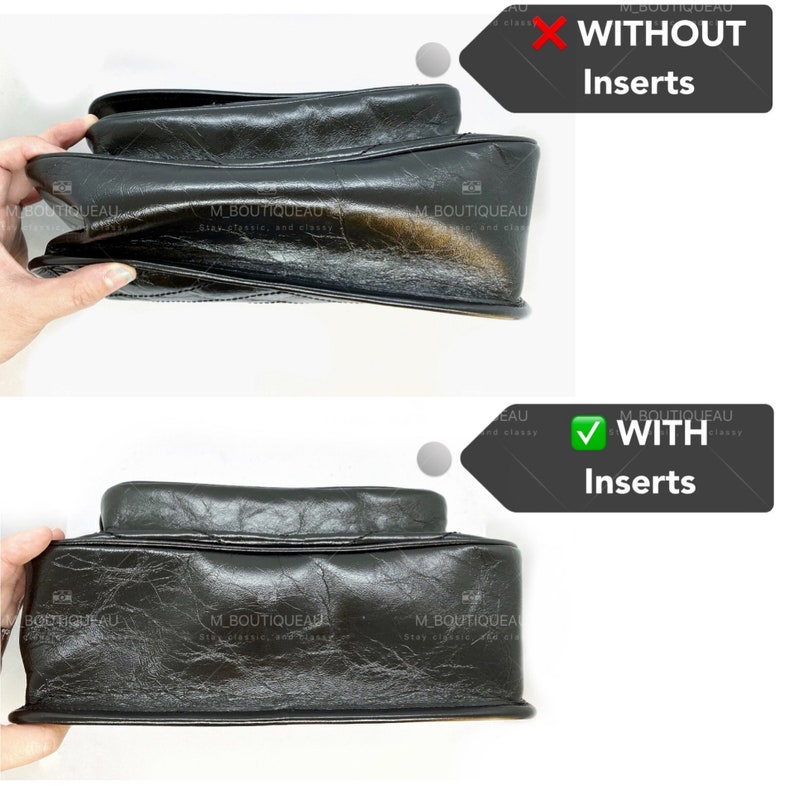 Bag Insert / Base Shaper / Saver Side Protector Designed for Etsy