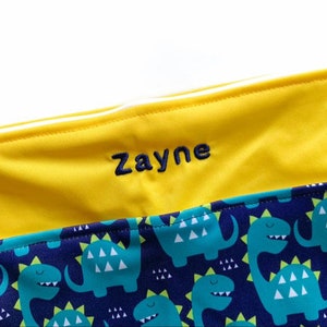 T92 Personalized Wet Bag, Cloth Diaper Wet Bag, Wet Dry Bag, Gym Bag, Eco Bag, water resistant bag zdjęcie 4