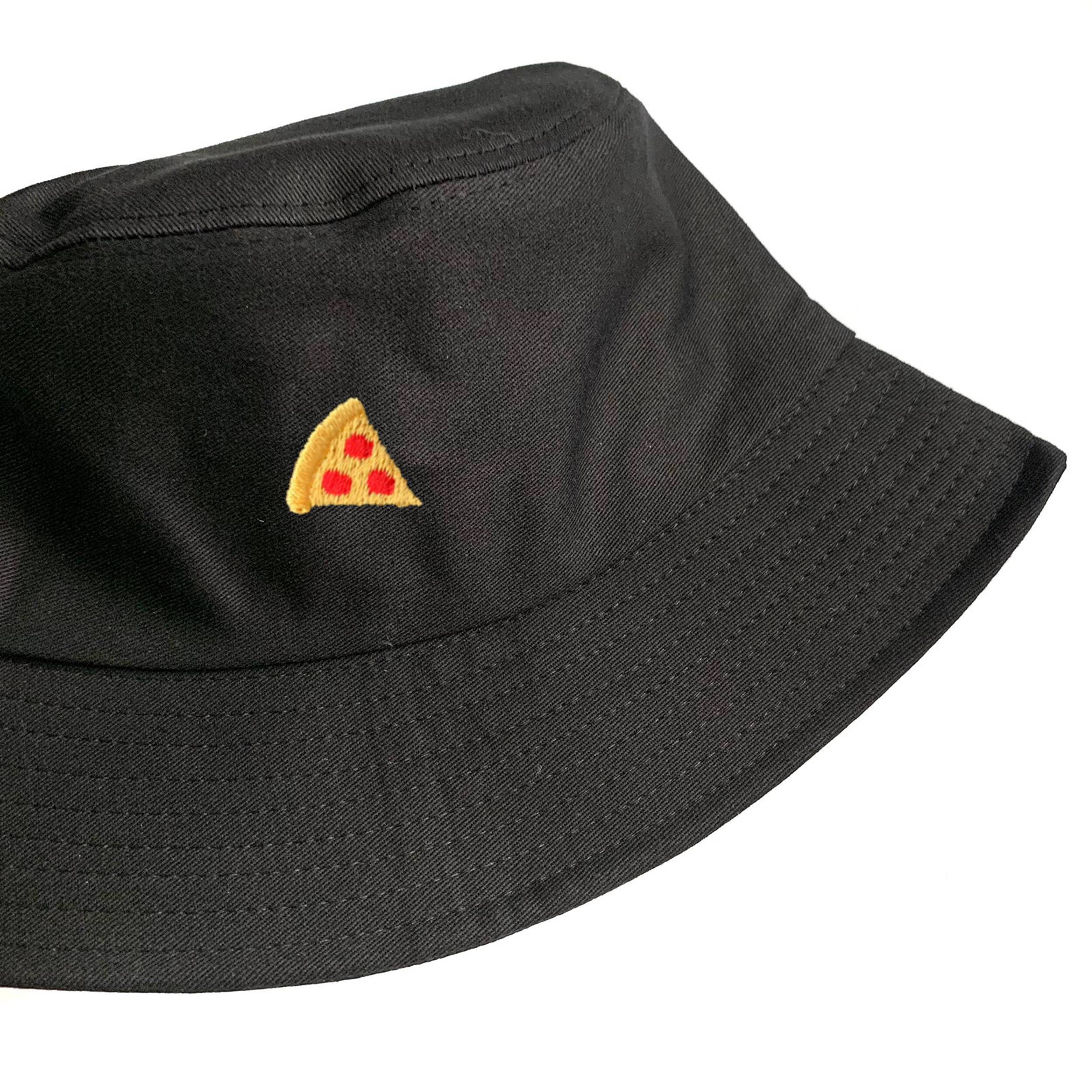 T92 Pizza Embroidered Bucket Hat | Etsy 