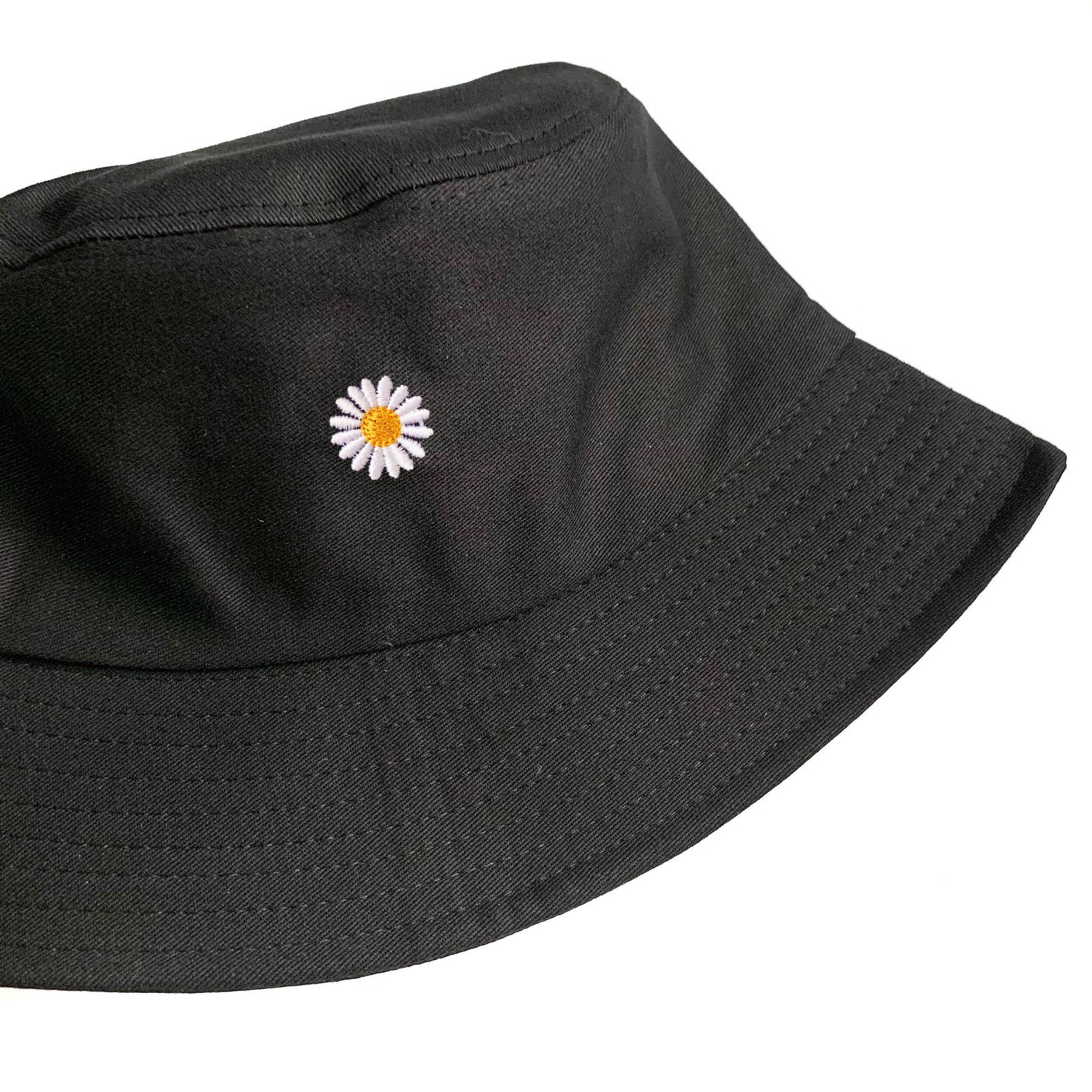 T92 Daisy Embroidered Bucket Hat | Etsy 