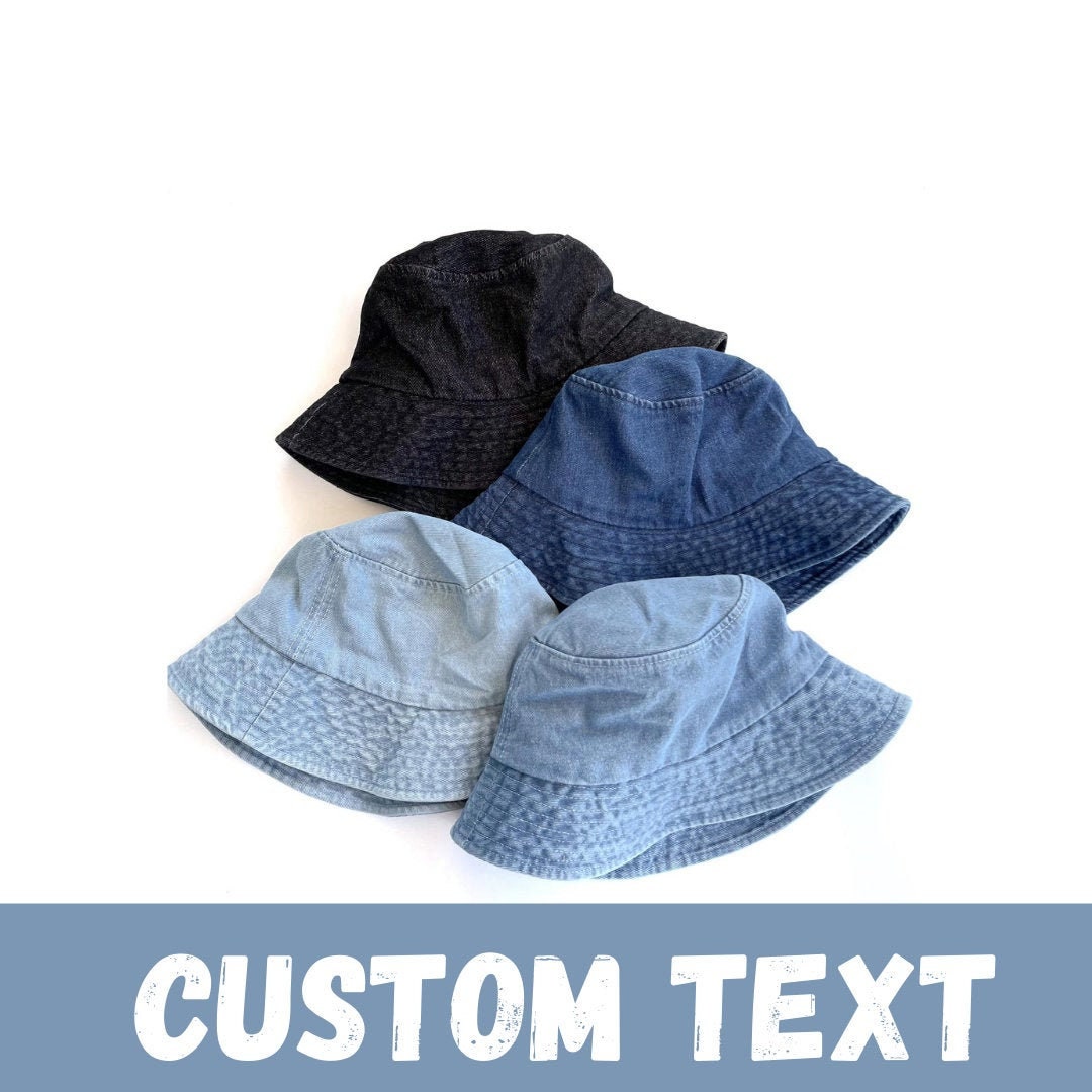 Denim Bucket Hat 