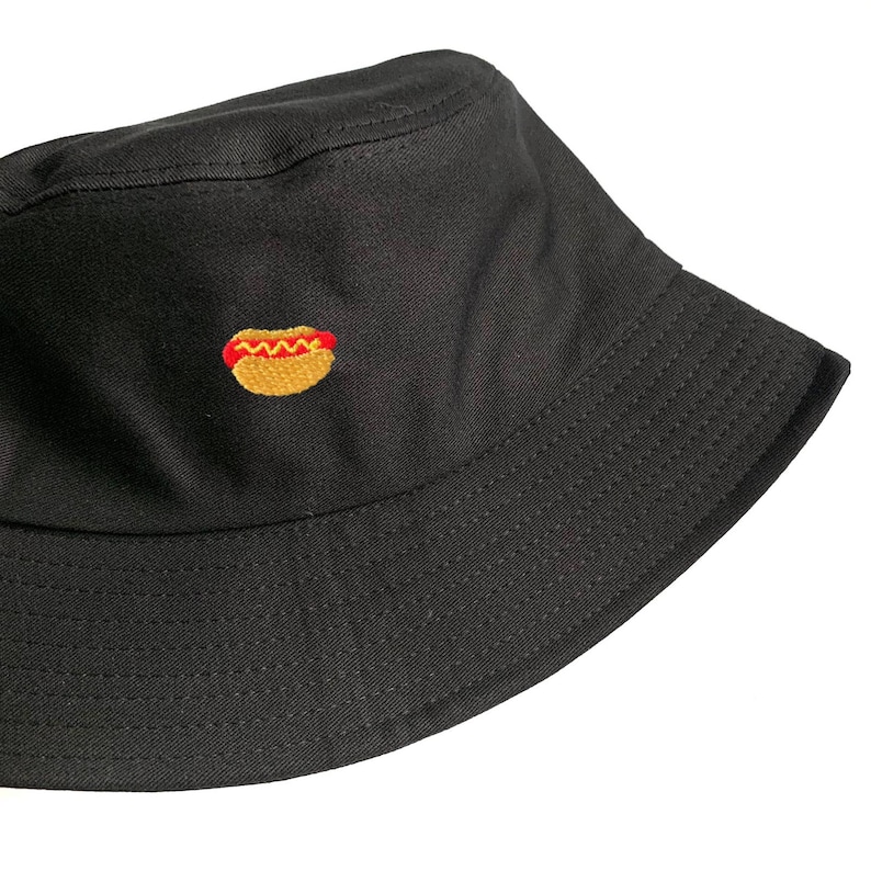 T92 Hotdog Bun Embroidered Bucket Hat