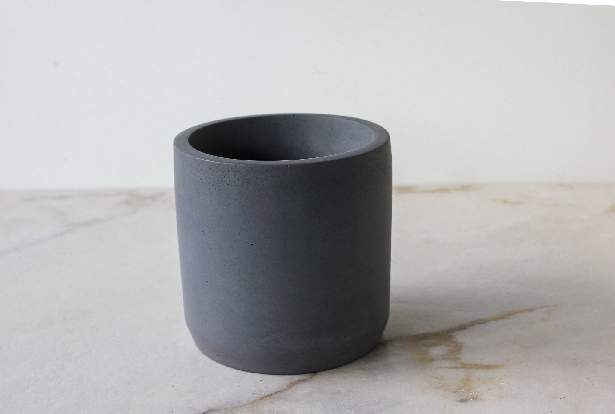 Charcoal Utensil CrockConcrete Kitchen Utensil HolderRustic Etsy