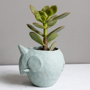 Elephant Animal Planter-Succulent Cacti Planter-Gift for Plant Animal Lover image 5