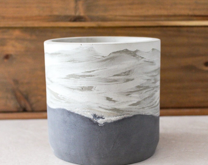 Unique Utensil Holderconcrete Kitchen Utensil Crockfarmhouse Home Decor Gift Etsy