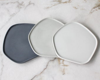 Large Concrete Tray-Oval Coffee Table Tray-Round Concrete Tray-Kitchen Tray-Serving Tray ↓Shop Link Below For More Great Stuff↓