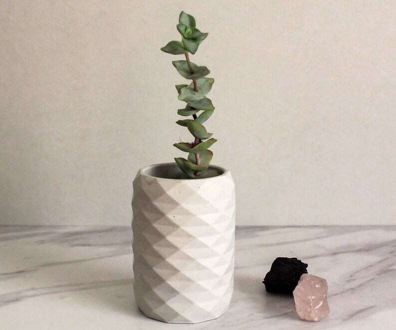 Unique Geometric Planter-Handmade Gift for Plant Lover image 3